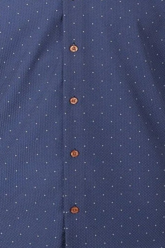 Wholesale,American Heritage, American Heritage Navy Dot Print Performance Shirt, Blue, Small-42-TagSMedium-44-TagMLarge-47-TagLExtra Large-50-TagXLExtra Extra Large-54-TagXXL