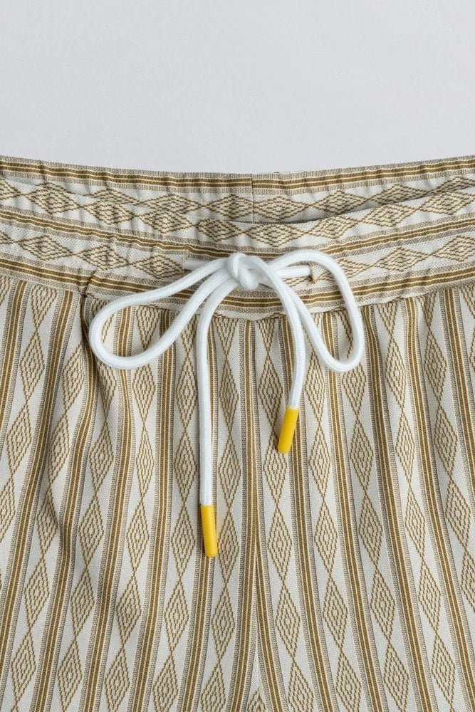 Wholesale,Champlain, Champlain Gold Geo Print Textured Drawstring 5