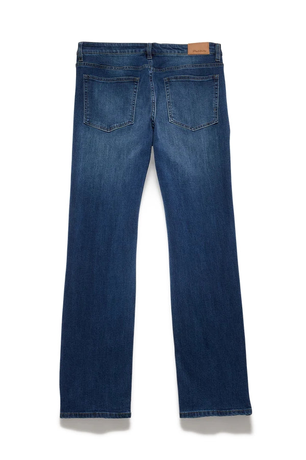 Wholesale,Flag & Anthem, Flag & Anthem Dark Wash Nashville Straight Lewiston Cooling Jeans, Blue, 33W-32L-Tag33