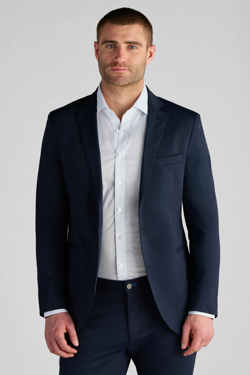Wholesale,Twillory, Twillory Navy Japanese Stretch Performance Blazer, Blue, Medium-40-Tag40