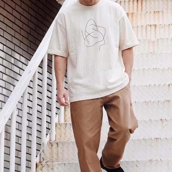 HUTCH Khaki Straight Leg Baggy Chino Pants – Taelor.Style