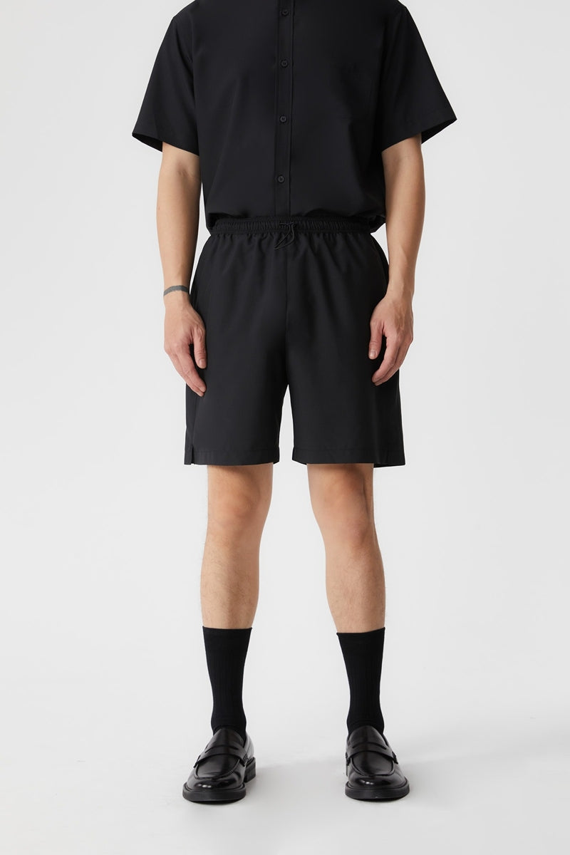 Direct From Brand,FYNE, FYNE Black Ripstop UPF 50+ Shorts, Black, 34W-7L-TagL