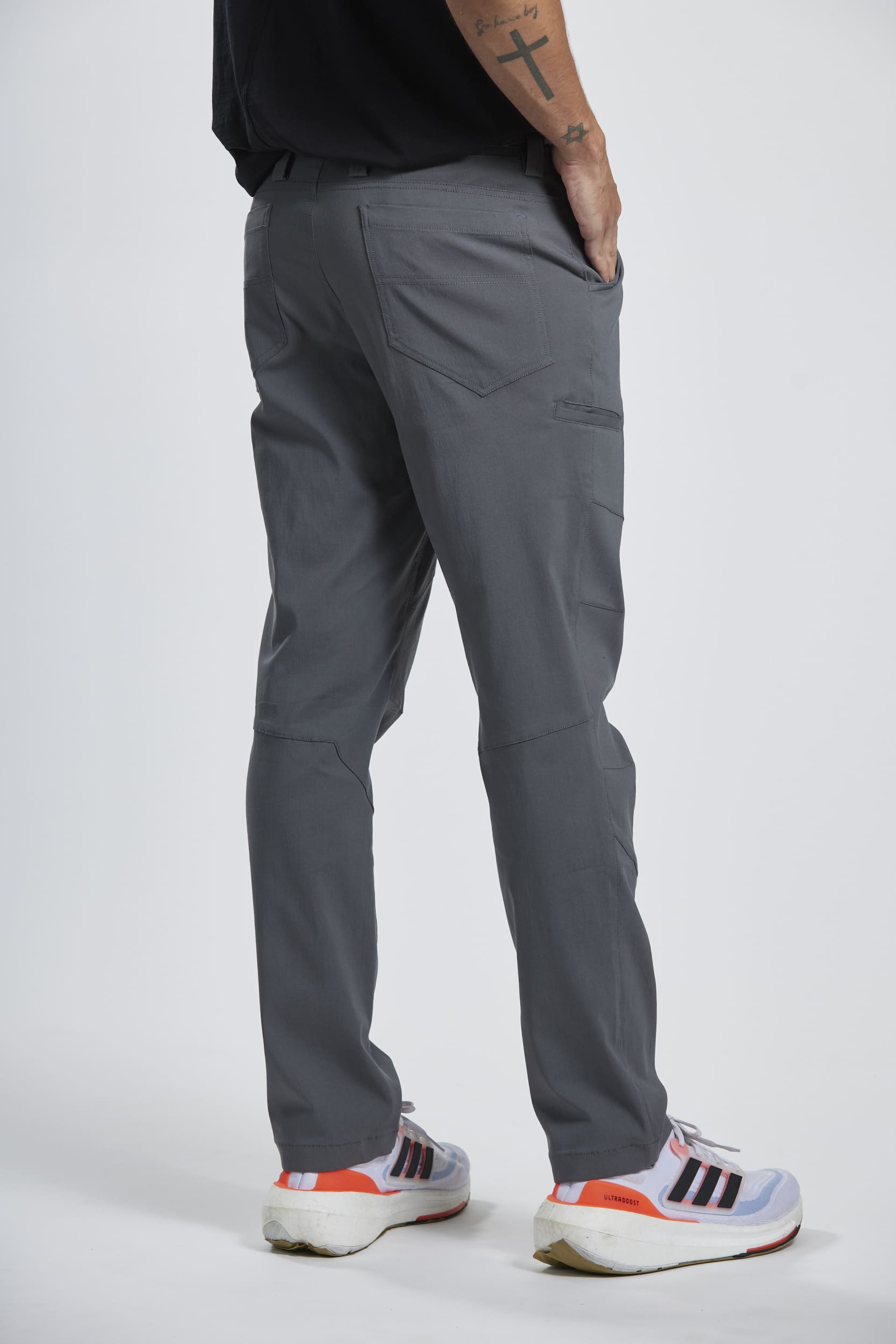 Direct From Brand,PROFI, PROFI Galactic Grey All-Purpose Multi-Pocket UV-resistant Functional Pants, Grey, 30W-31L-Tag30