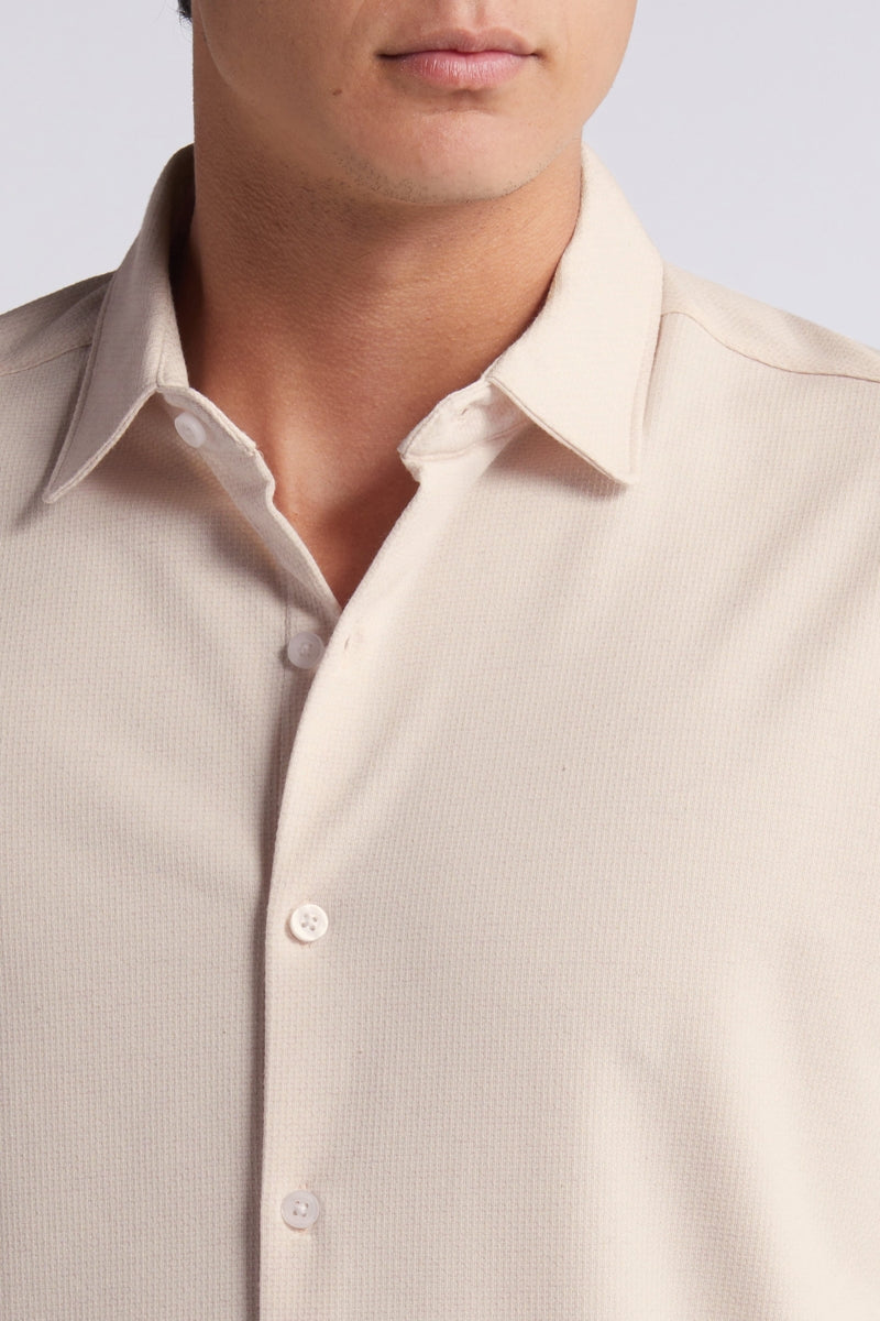 Wholesale,Robert Barakett, Robert Barakett Pink Slim Fit Microprint Textured Knit Shirt, Pink, Medium-43-TagMLarge-46-TagLExtra Large-48-TagXLExtra Extra Large-52-TagXXLSmall-41-TagS