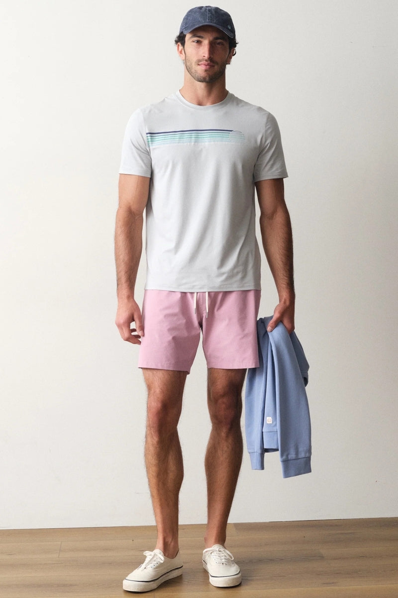 Wholesale,Marine Layer, Marine Layer Light Grey Stripe Graphic Tee, Grey, Extra Extra Large-50-TagXXL