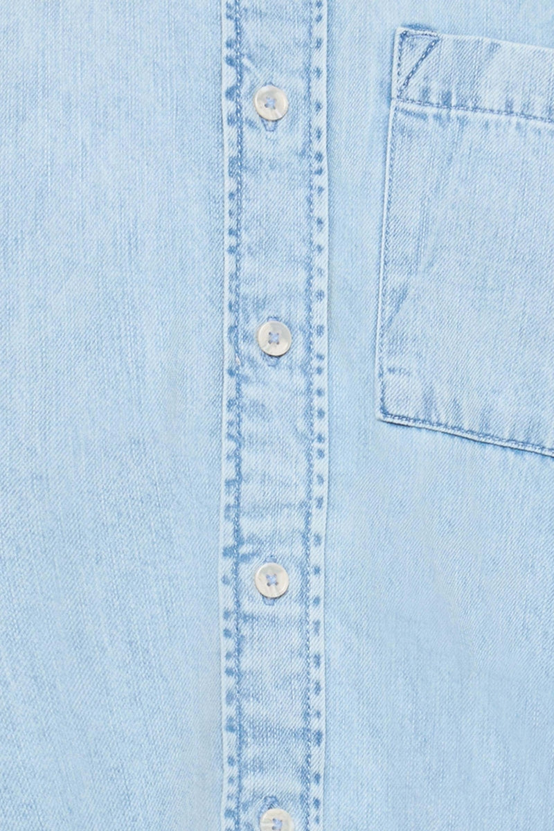 Wholesale,Signal Clothing, Signal Clothing Light Blue Denim Shacket, Blue, Large-48-TagL