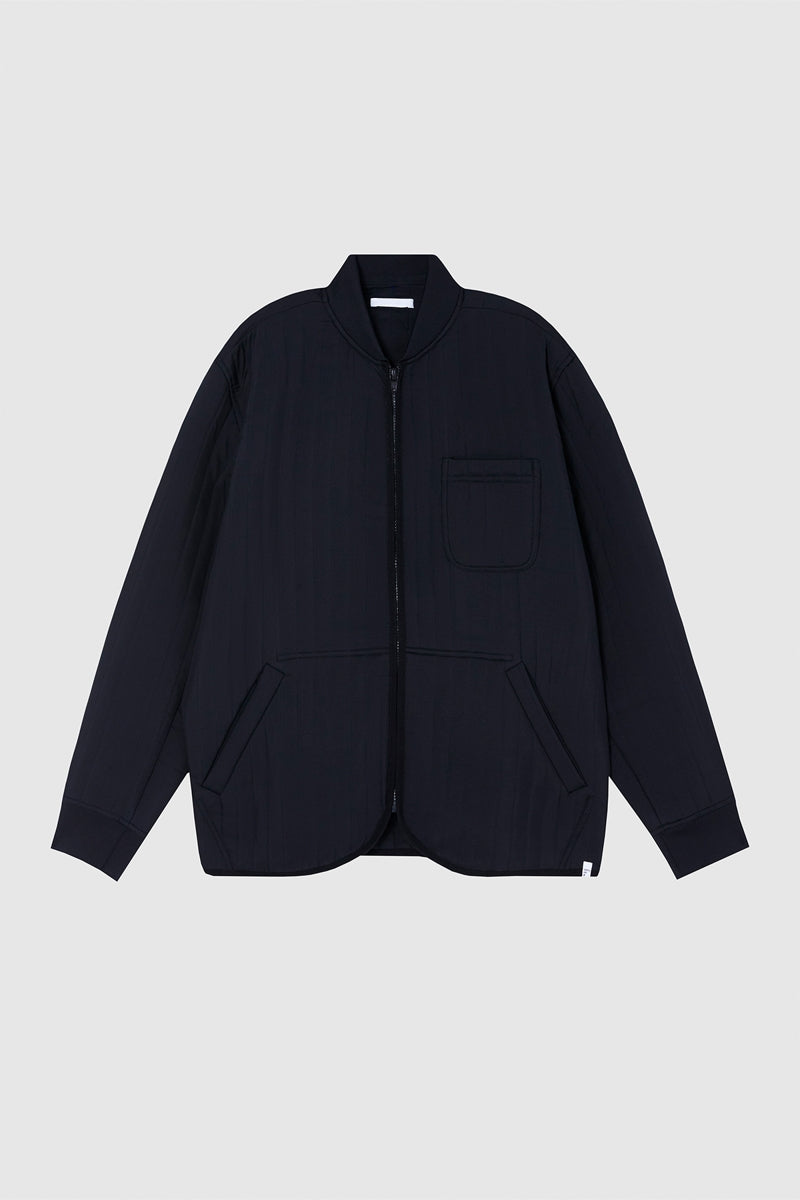 Direct From Brand,FYNE, FYNE Black Water-proof Liner Zipper Jacket, Black, Large-46-TagL