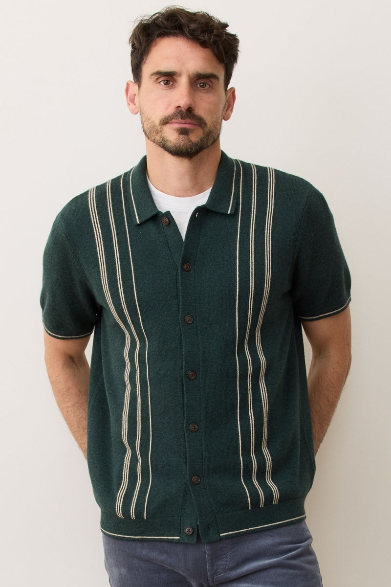 Wholesale,Marine Layer, Marine Layer Green Stripe Sweater Knit Textured Shirt, Green, Small-42-TagSMedium-44-TagMLarge-46-TagLExtra Large-49-TagXLExtra Extra Large-52-TagXXL