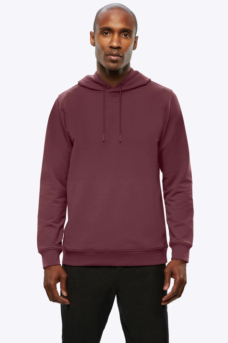Wholesale,CUTS, CUTS Maroon French Terry Hoodie, Red, Large-46-TagL