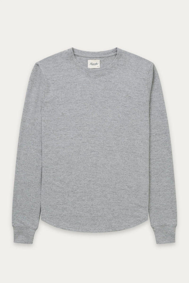Wholesale,Kuwalla, Kuwalla Melange Grey Crewneck Uppercut Tee, Grey, Medium-42-TagM
