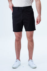 Eubi Black 7" Advanced Chino Shorts