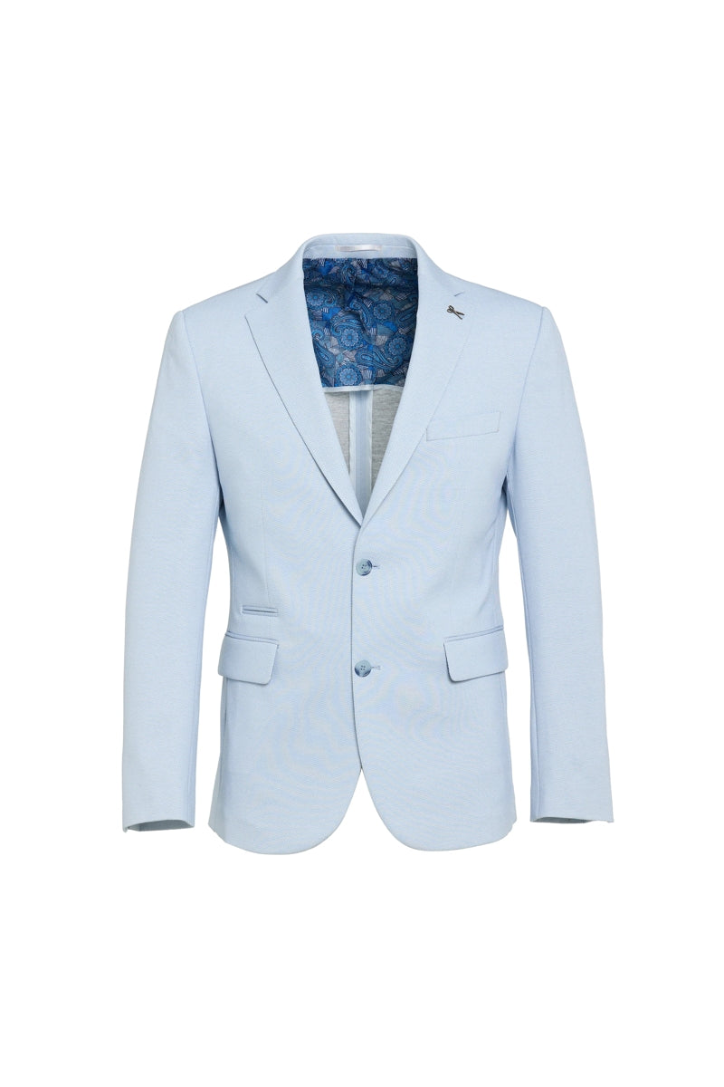 Wholesale,Luchiano Visconti, Luchiano Visconti Sky Herringbone Blazer, Blue, Small-36-Tag36Small-38-Tag38Medium-40-Tag40Extra Extra Large-50-Tag50