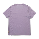 Surfside Supply Pastel Purple Burnout Raw Edge Tshirt With Front Pocket