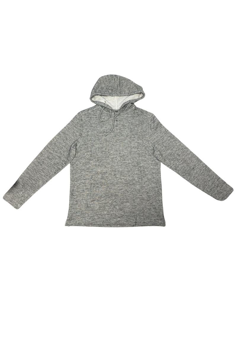 Wholesale,Nicoby Age of Wisdom, Nicoby Age of Wisdom Grey Henley Hoodie, Grey, Small-41-TagS