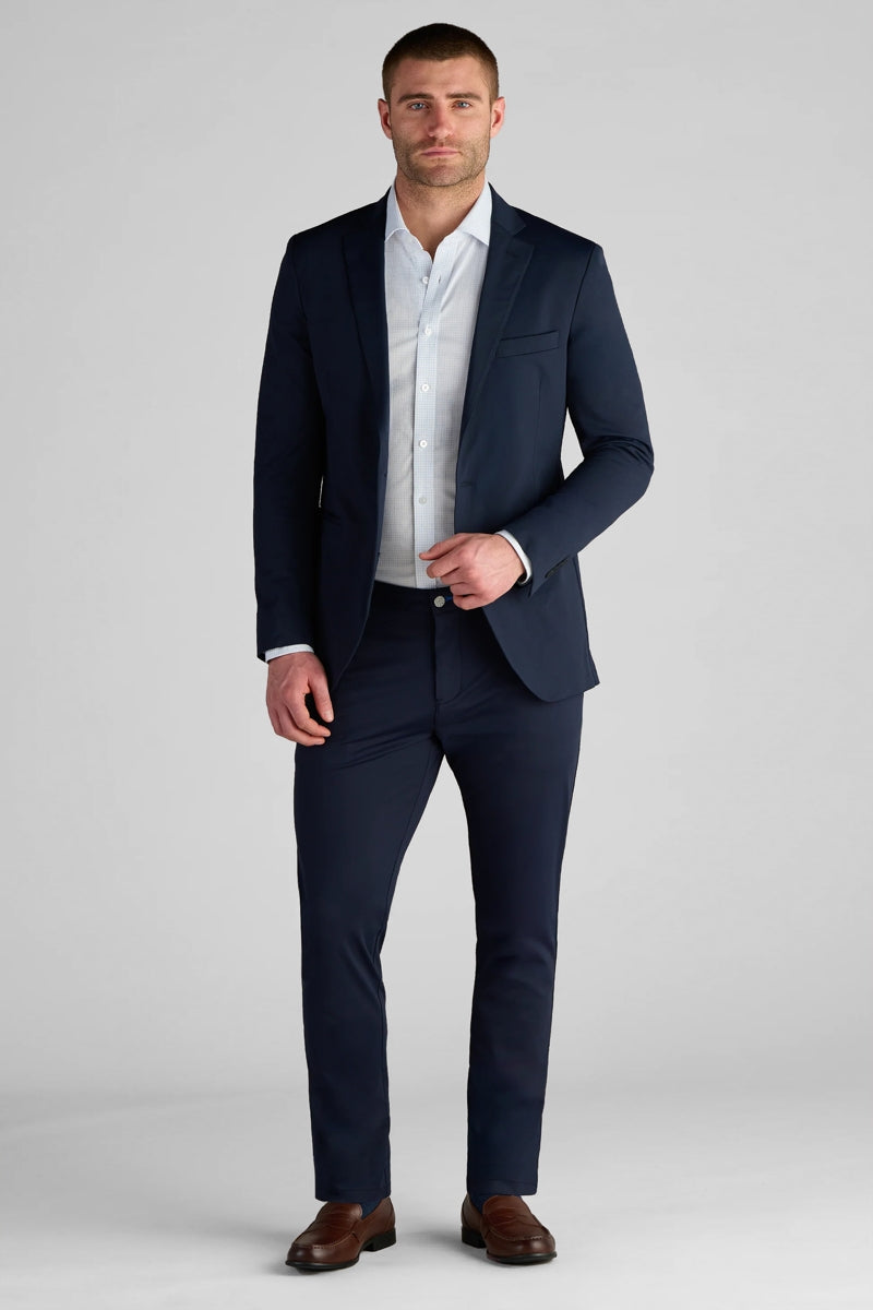 Wholesale,Twillory, Twillory Navy Japanese Stretch Performance Blazer, Blue, Medium-40-Tag40