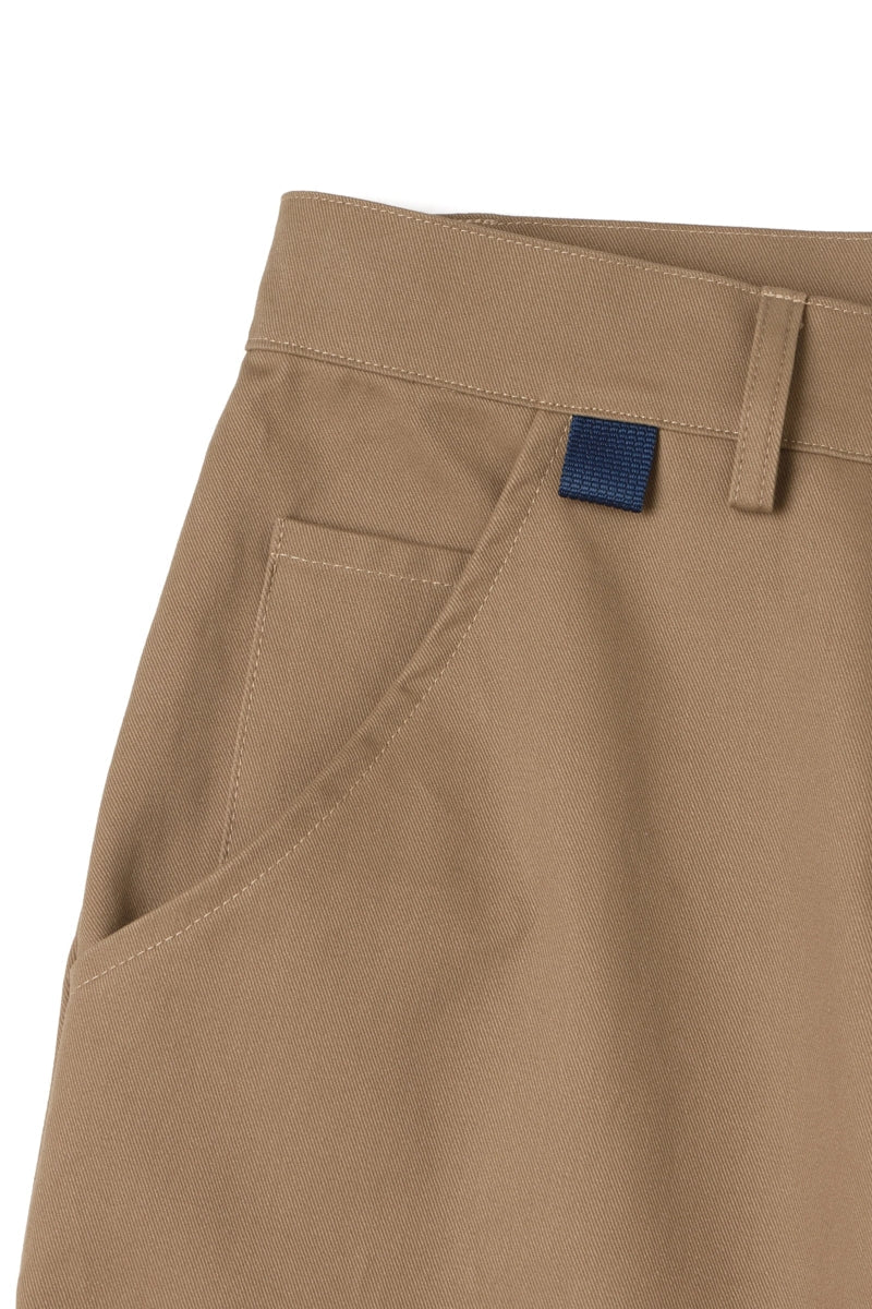 Direct From Brand,HUTCH ASAP, HUTCH Khaki Straight Leg Baggy Chino Pants, Tan, 34W-27L-TagL
