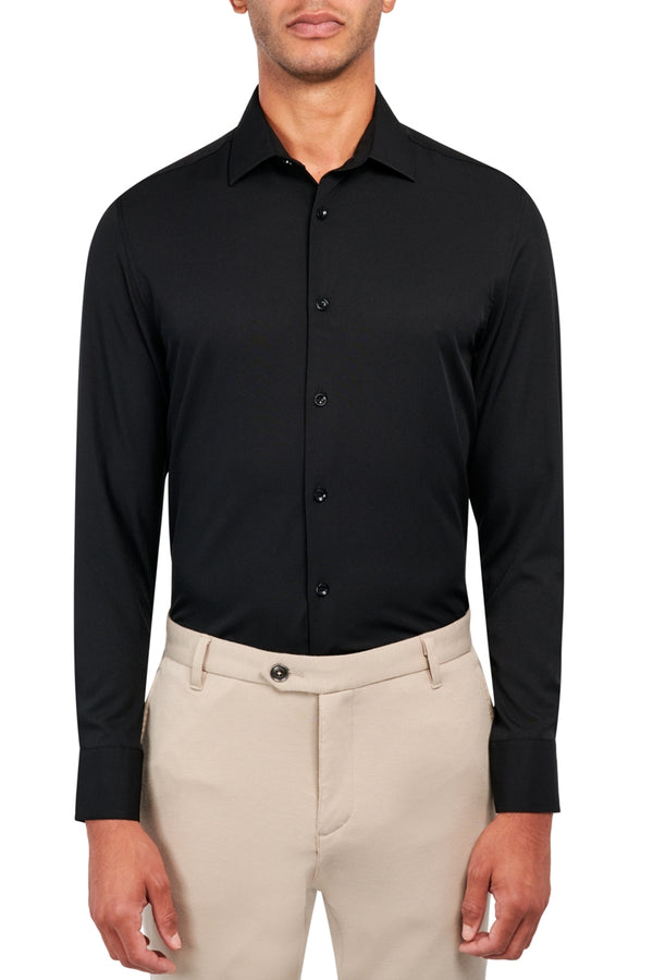 Brooklyn Brigade Black 4-way Stretch Shirt