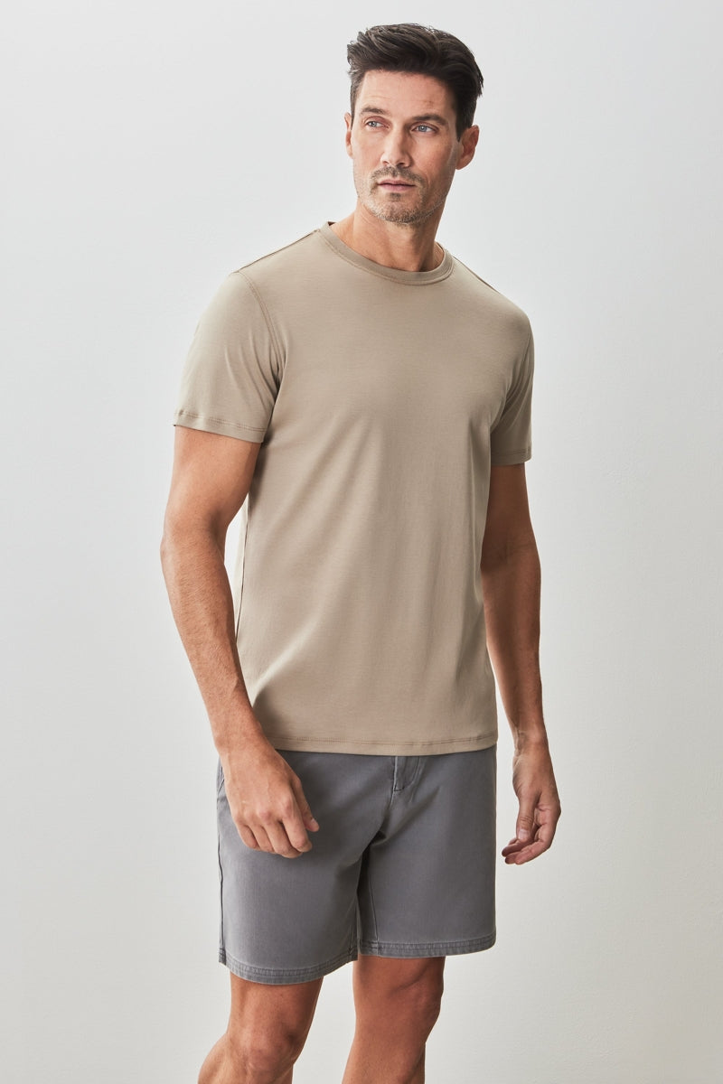 Wholesale,Robert Barakett, Robert Barakett Tan Premium Tee, Tan, Extra Large-46-TagXL