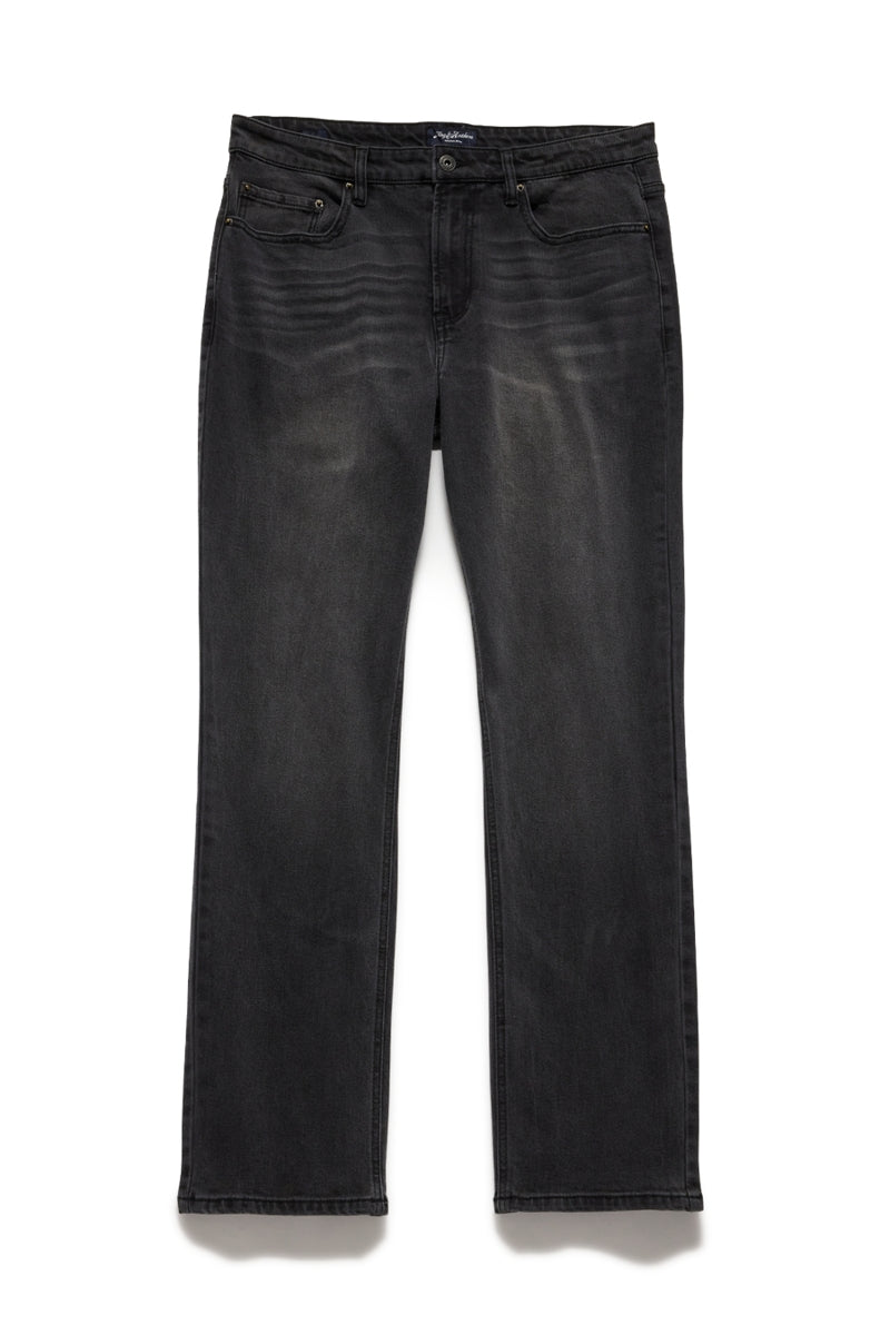 Wholesale,Flag & Anthem, Flag & Anthem Black Wash Baytown Nashville Straight Cooling Jeans, Black, 38W-30L-Tag38
