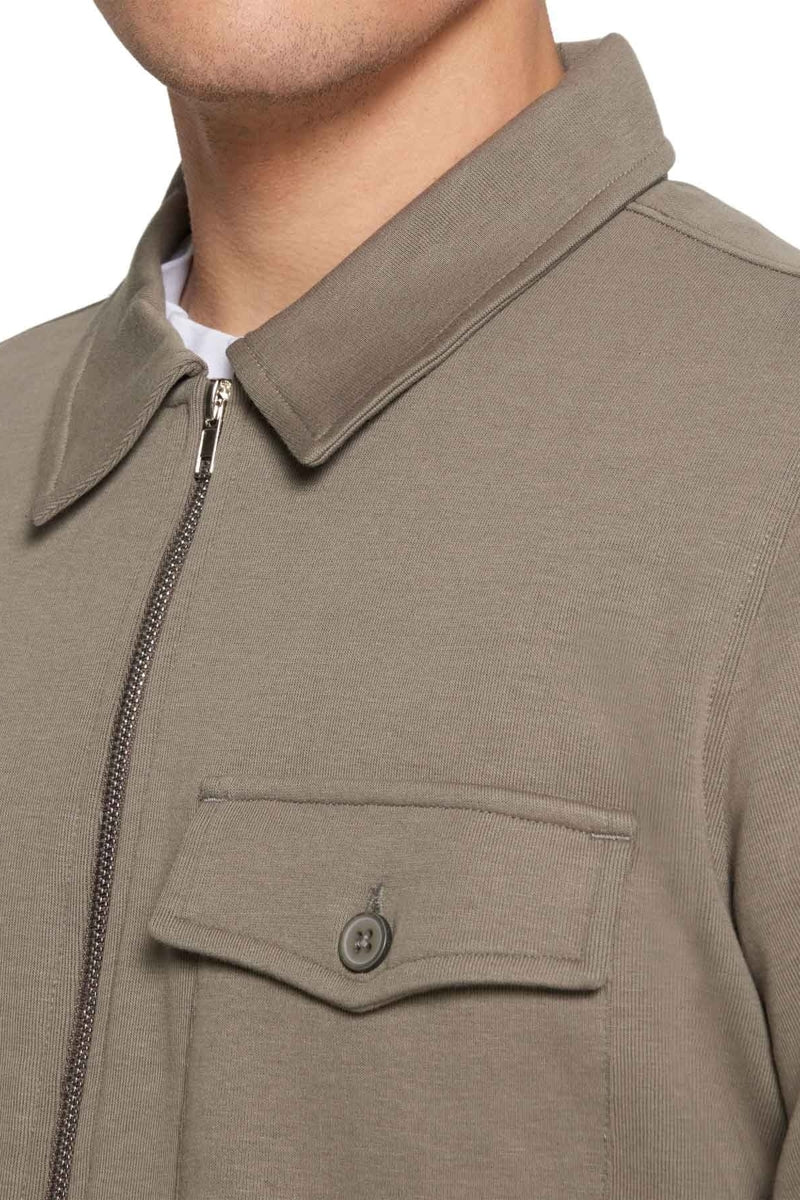 Wholesale,Signal Clothing, Signal Clothing Smokey Olive Full Zip Overshirt, Green, Small-42-TagSLarge-46-TagLExtra Extra Large-52-TagXXL