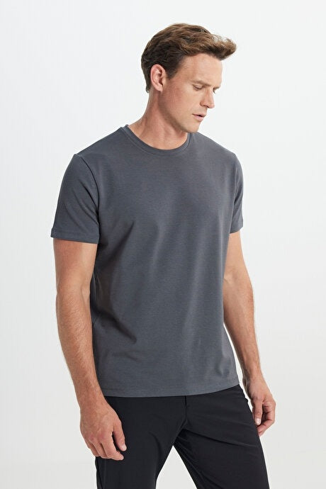 Wholesale,Altinyildiz Classics, Altinyildiz Classics Faded Black T-shirt, Black, Large-44-TagL