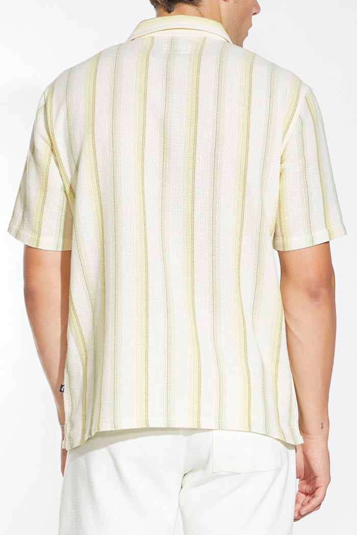 Wholesale,Civil Society, Civil Society Sage/White Striped Textured Shirt, Green, Small-43-TagSMedium-45-TagMLarge-47-TagLExtra Large-49-TagXL