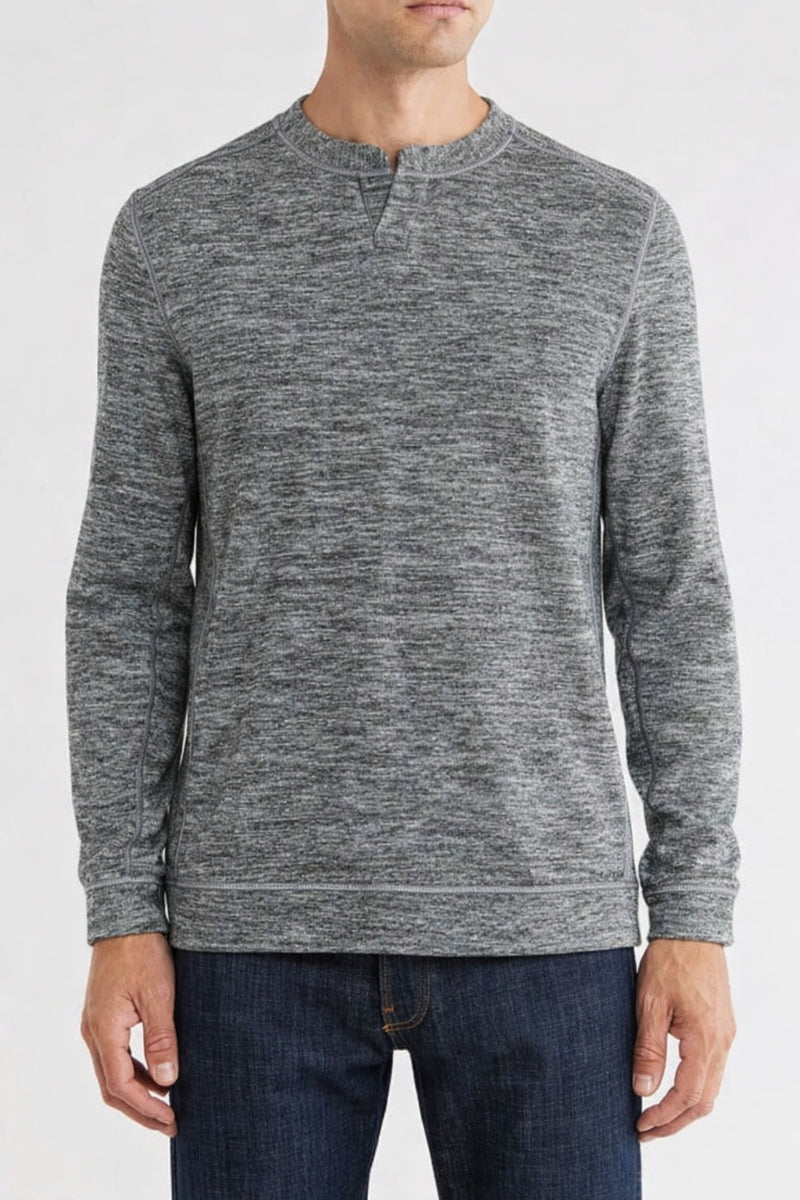 Wholesale,Nicoby Age of Wisdom, Nicoby Age of Wisdom Charcoal Keyhole Sweatshirt, Grey, Large-46-TagL