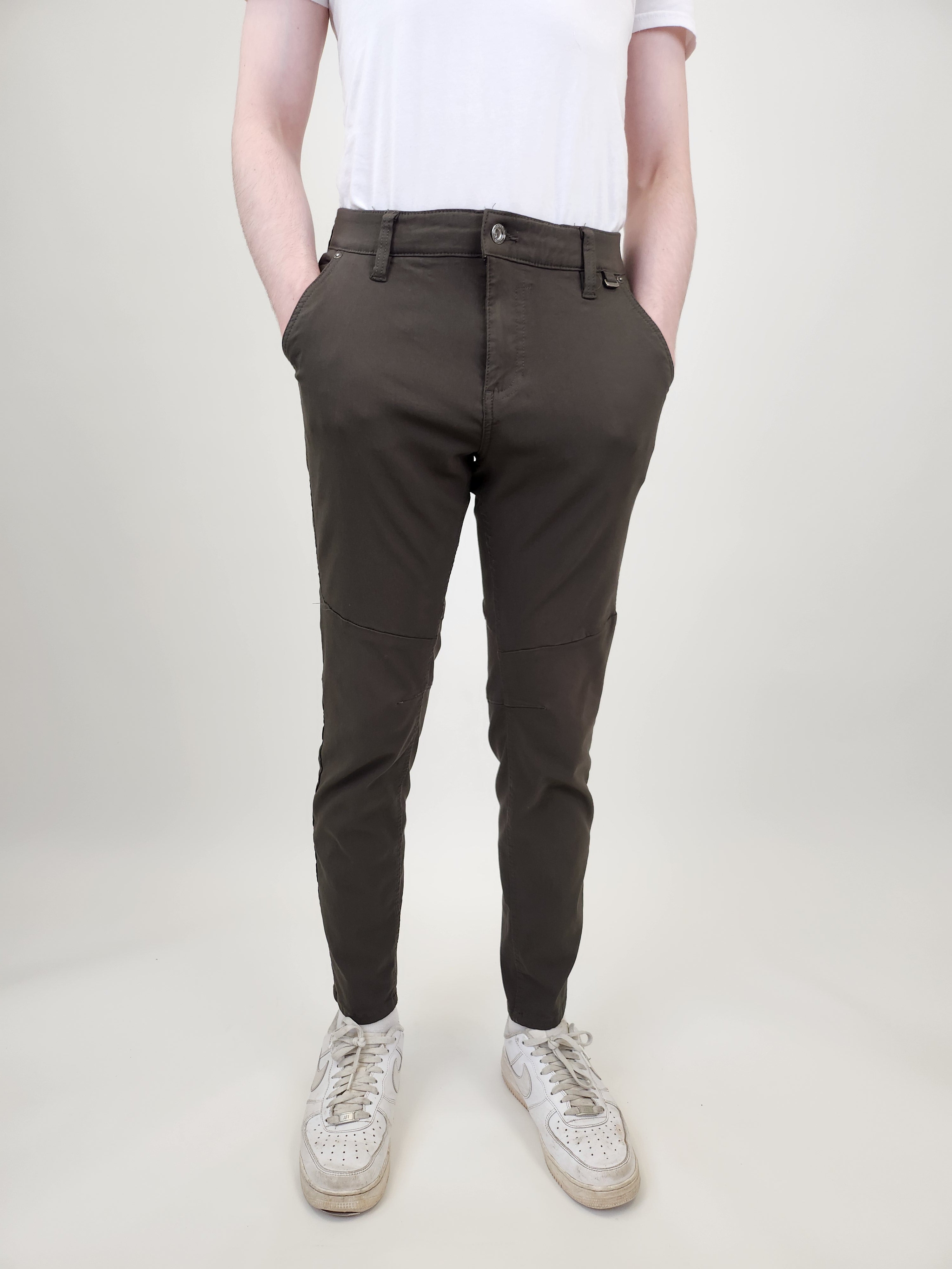 Wholesale,Projek Raw, Projek Raw Military Green Comfort Waist Chino, Green, 30W-31L-Tag30
