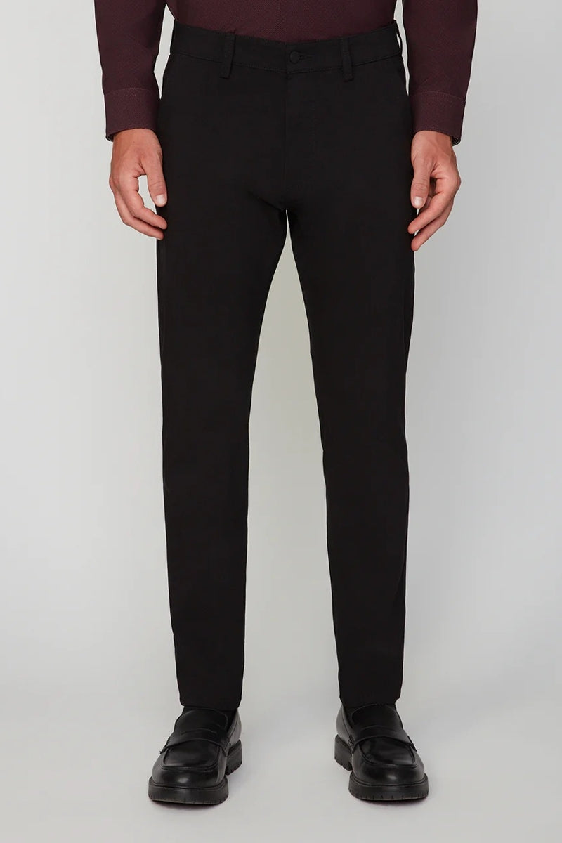 Wholesale,Projek Raw, Projek Raw Black Classic Fit Stretch Chino, Black, 36W-31L-Tag36