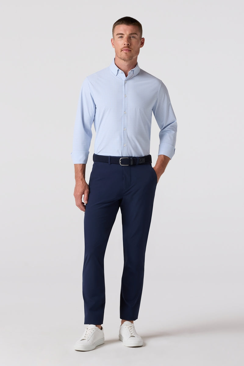 Wholesale,Mizzen + Main, Mizzen + Main Navy Helmsman Four-way Stretch Chino Pant, Blue, 38W-32L-Tag38