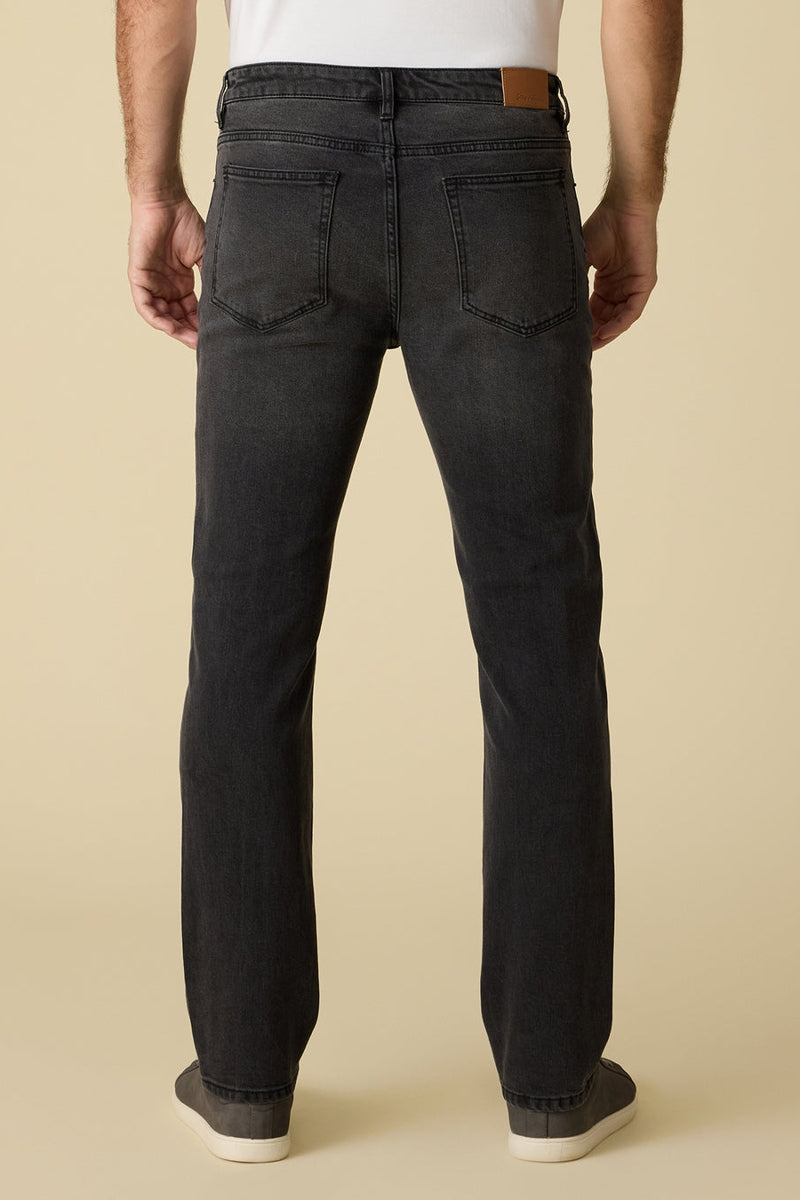Wholesale,Flag & Anthem, Flag & Anthem Black Wash Baytown Nashville Straight Cooling Jeans, Black, 38W-30L-Tag38
