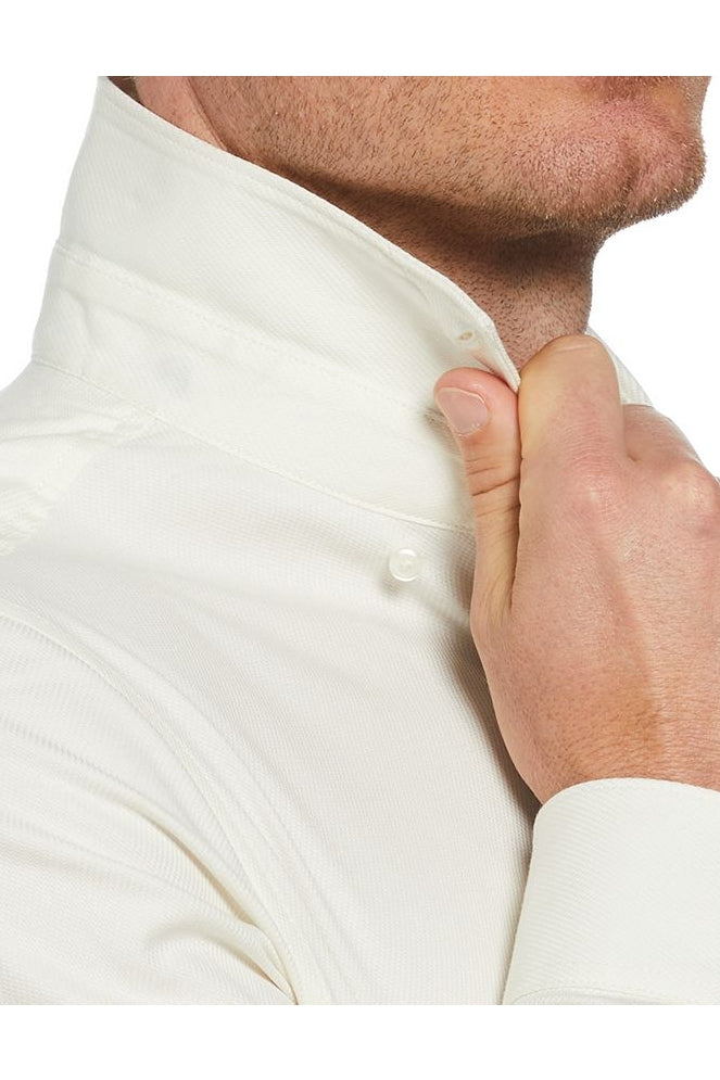 Wholesale,Perry Ellis, Perry Ellis Cream Geometric Dobby Button-Down Shirt, Cream, Large-46-TagL