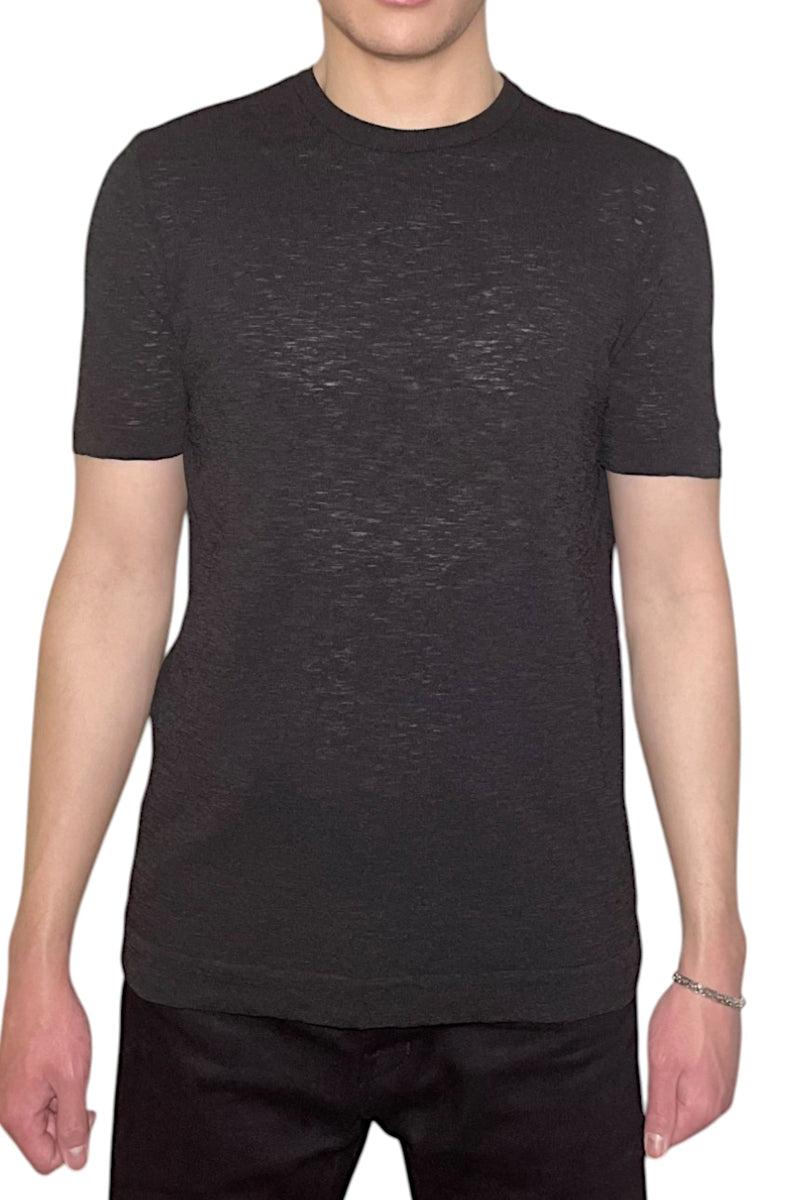 Wholesale,Jakamen, Jakamen Black Crinkle Textured Slim Fit T-Shirt, Black, Extra Large-46-TagXLExtra Extra Large-48-TagXXLSmall-39-TagSMedium-42-TagMLarge-44-TagL