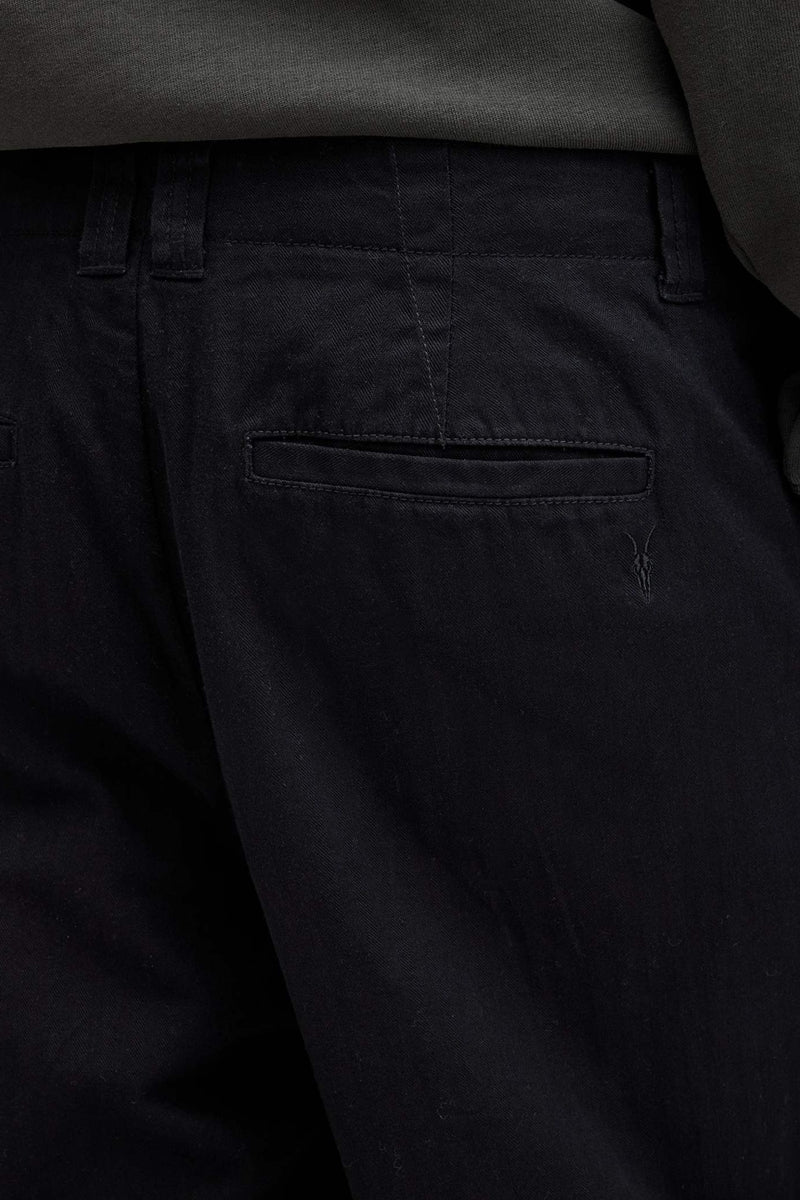 Wholesale,AllSaints, AllSaints Black Twill Wide Leg Pants, Black, 38W-30L-Tag38