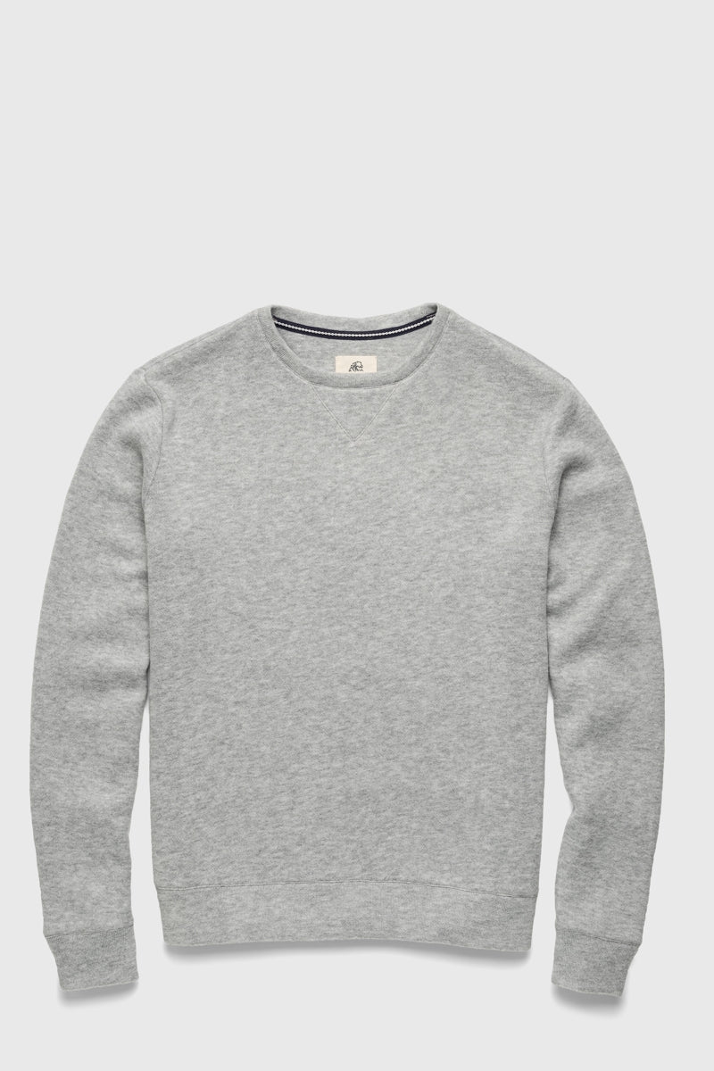 Wholesale,Surfside Supply, Surfside Supply Grey Heather Cashmist Soft Crewneck, Grey, Small-43-TagSMedium-45-TagMExtra Large-49-TagXLExtra Extra Large-52-TagXXL