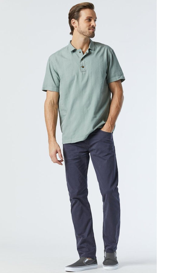 Mavi Indigo Twill Zach Stretch Straight Leg Jeans