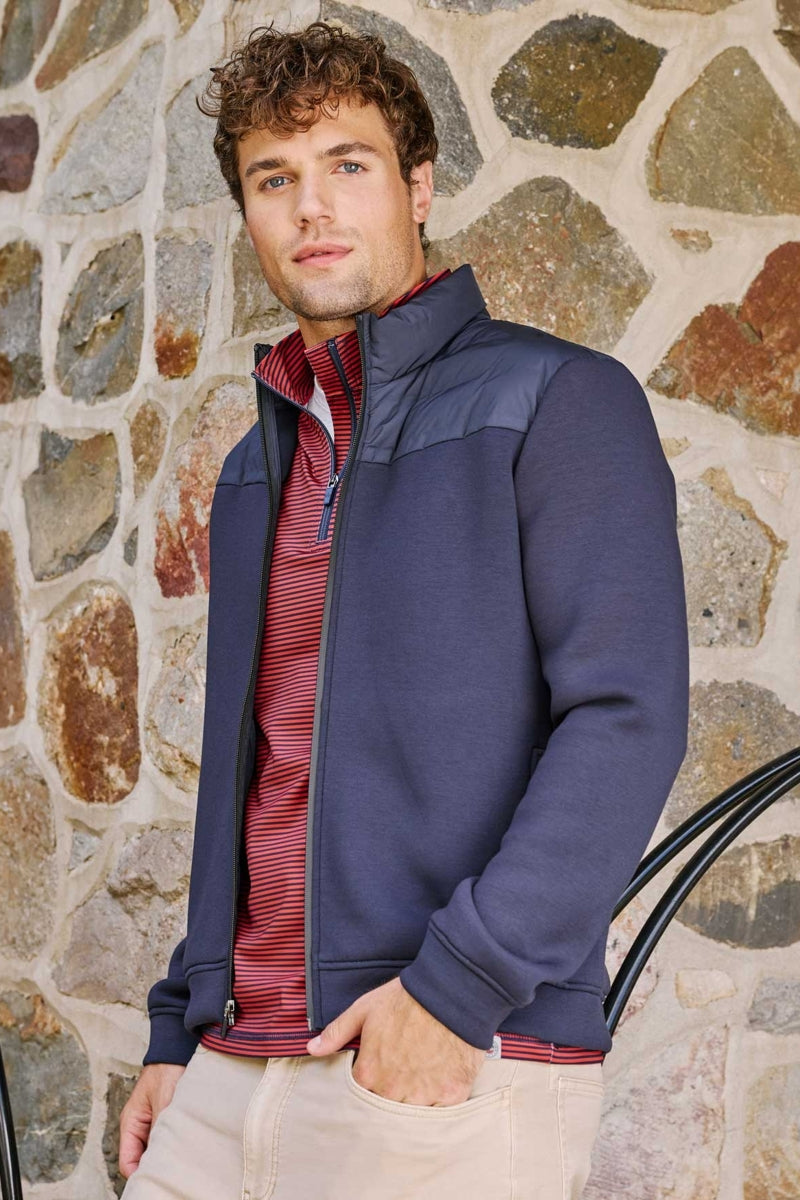 Faire,Flag & Anthem, Flag & Anthem Navy Performance Jacket, Blue, Large-49-TagL