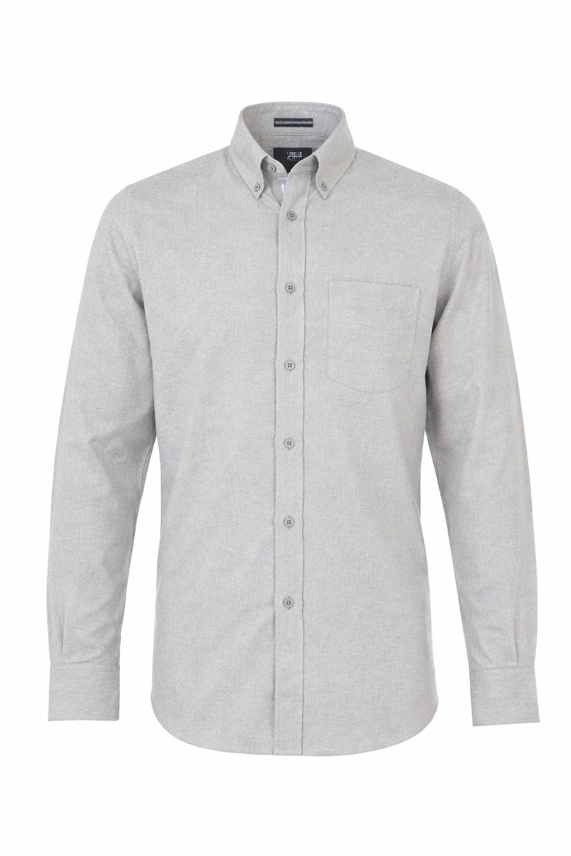 Wholesale,American Heritage, American Heritage Grey EverFresh Flannel Shirt, Grey, Extra Large-52-TagXL