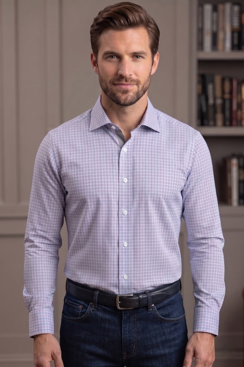 Wholesale,Twillory, Twillory Blue/Red Mini Windowpane Performance Shirt, Blue, Small-41-Tag15Medium-43-Tag15.5Medium-45-Tag16Large-47-Tag16.5Extra Large-50-Tag17.5Extra Small-40-Tag14.5Extra Large-52-Tag18Large-48-Tag17