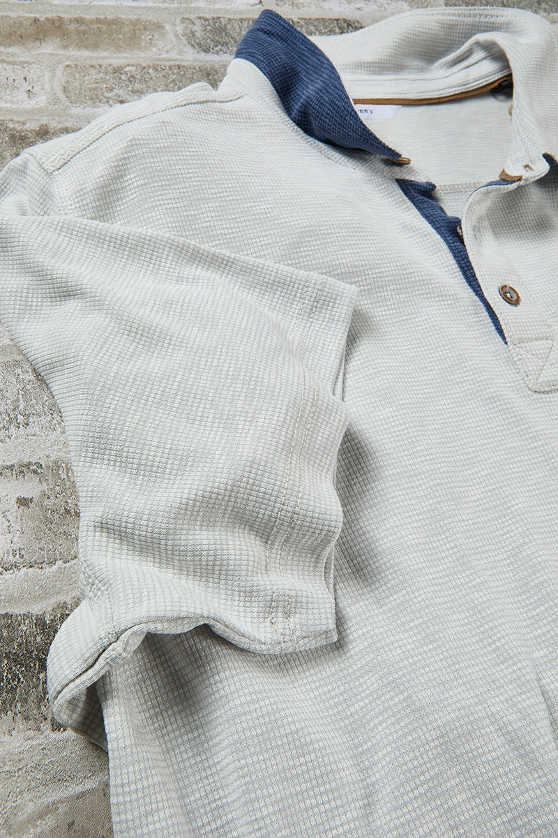 Wholesale,Nicoby Age of Wisdom, Nicoby Age of Light Grey Textured Slub Polo, Grey, Extra Large-47-TagXL
