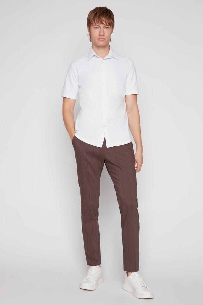 Wholesale,Projek Raw, Projek Raw White Knit Short Sleeve Shirt, White, Extra Large-48-TagXL