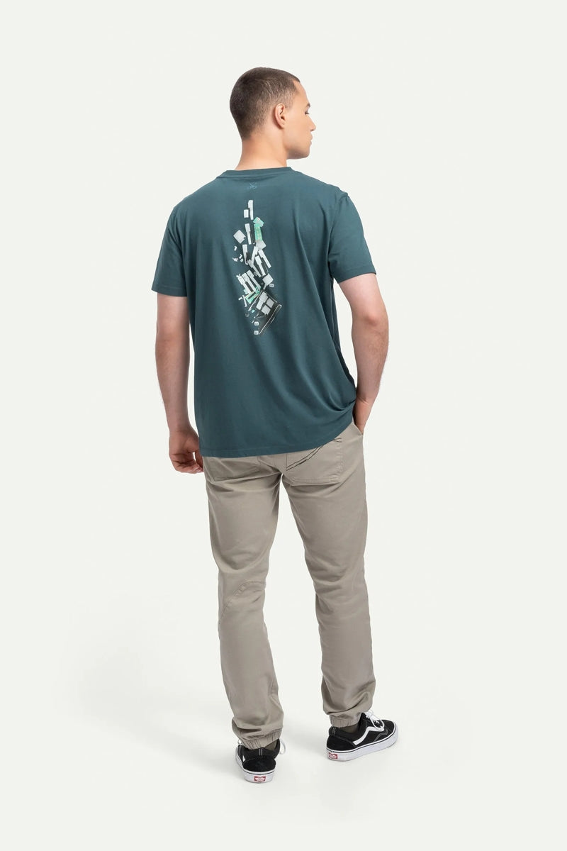 Wholesale,KAFT, KAFT Ocean Blue Graphic T-Shirt, Blue, Large-46-TagL