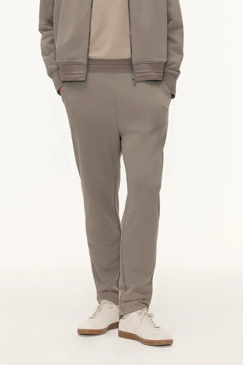 Direct From Brand,FYNE, FYNE Tan Drawstring Performance Casual Pants, Tan, 34W-30L-TagL
