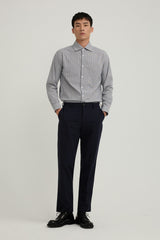 FYNE Navy Four-side stretch Suit Pants