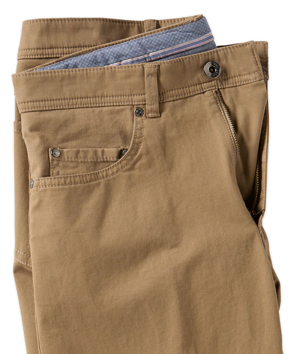 Borgo28 (Ballin) Tan Stretch Cotton Twill 5-pocket Pant