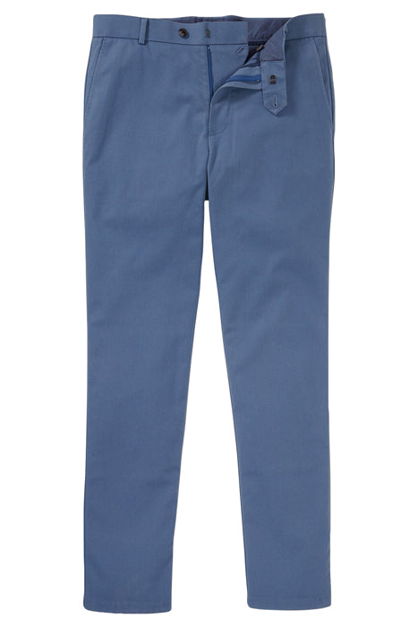 Otrium,Charles Tyrwhitt, Charles Tyrwhitt Ocean Blue Slim Fit Chino, Blue, 34W-34L-Tag3436W-33L-Tag36