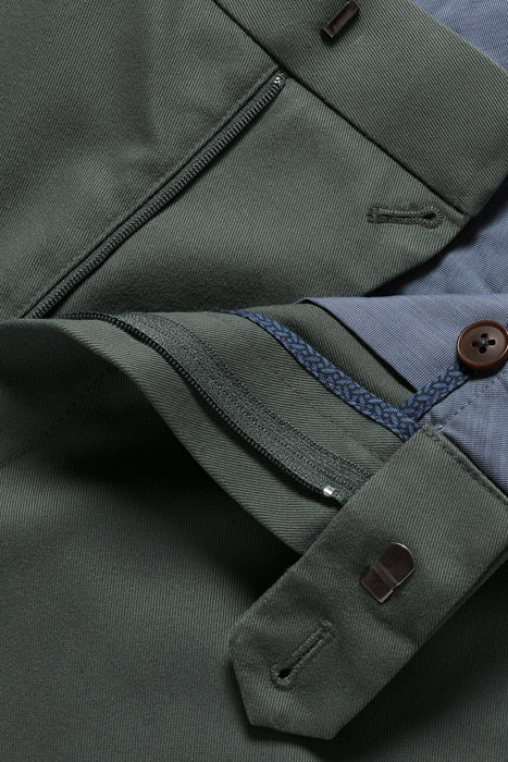 Otrium,Charles Tyrwhitt, Charles Tyrwhitt Sage Green Slim Fit Chino, Green, 34W-34L-Tag3434W-33L-Tag34