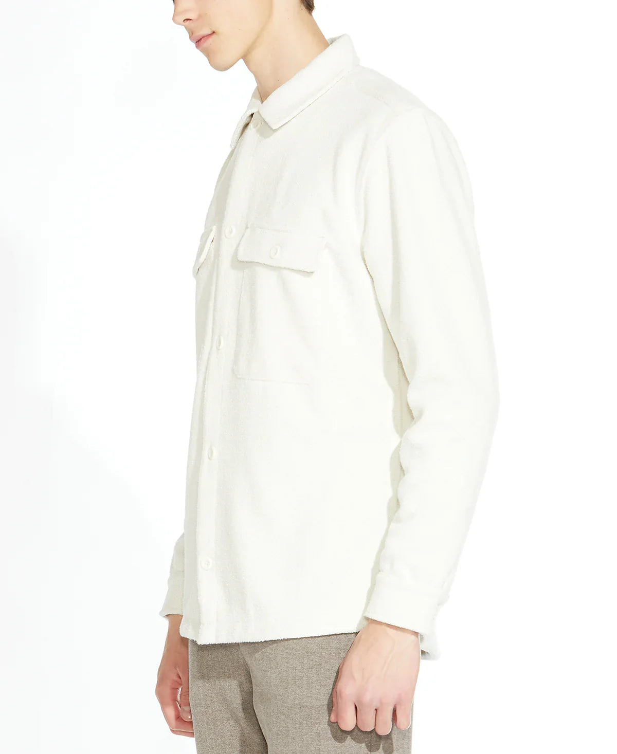 Wholesale,Civil Society, Civil Society Cream Textured Shacket, Cream, Extra Large-50-TagXL