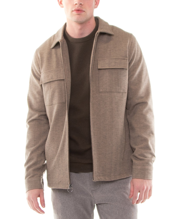Wholesale,Civil Society, Civil Society Tan Sherpa Lined Knit Zip Up Jacket, Tan, Large-46-TagLMedium-45-TagM