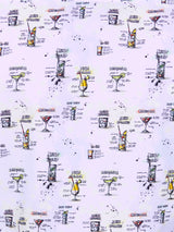 ,Maceoo, Maceoo White Conversational Print Short Sleeve Shirt, White, Medium-43-TagM